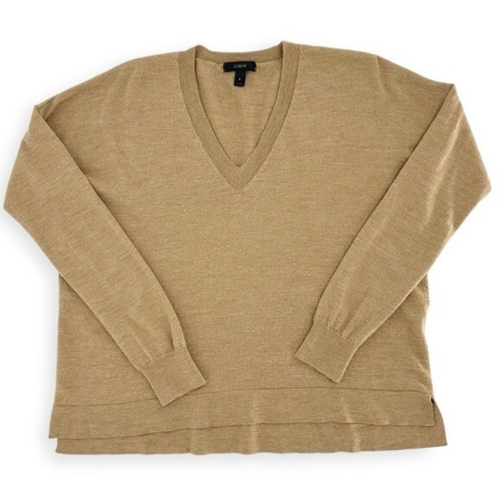 J. CREW Women's Vintage Merino Wool Sweater size S Preppy,‎ 90s Academia J CREW - Picture 5 of 8